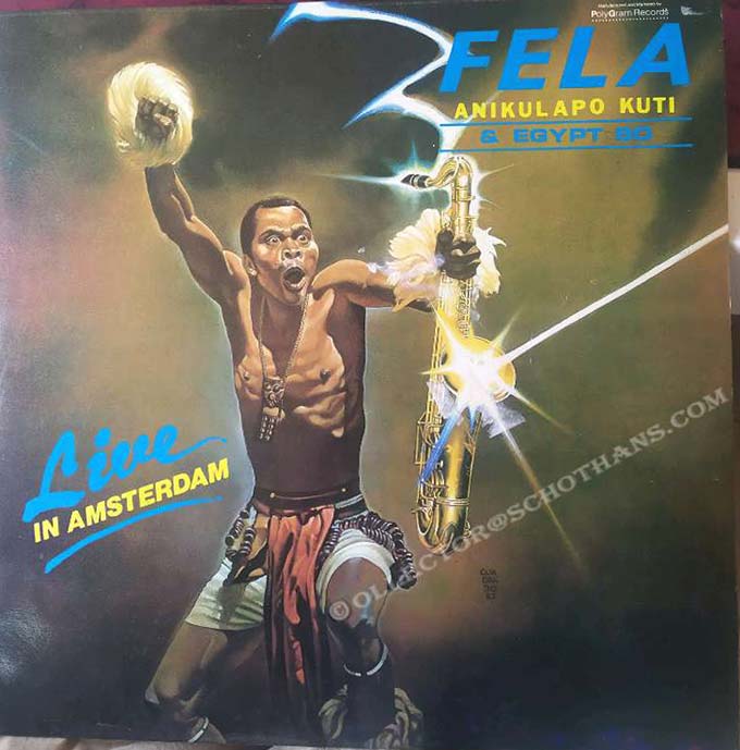 Fela Anikulapo Kuti & Egypt 80 – Live In Amsterdam (LP)